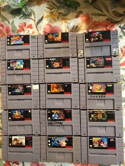Super Nintendo  games