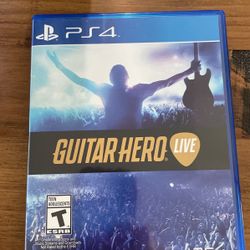 PS4 Guitar Hero Game