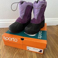 Kids Snow Boots Size 2