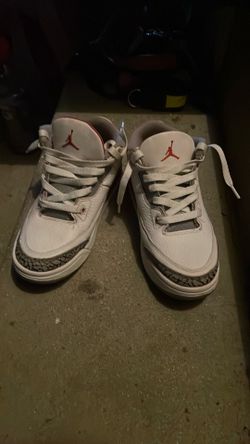 Air Jordan 3 White Cement Sneakers
