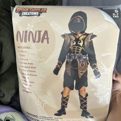New Spooktacular ninja Costume 