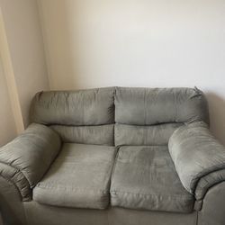 Green Loveseat Cloud Couch For Sale 