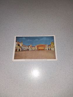 RARE VINTAGE ARAGON BALLROOM, LAWRENCE NEAR BROADWAY, CHICAGO UNUSED POSTCARD