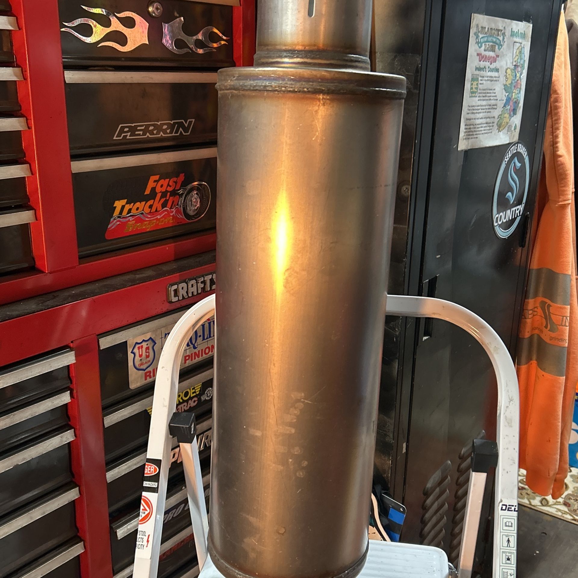 Diamond Eye Stainless Steel Muffler