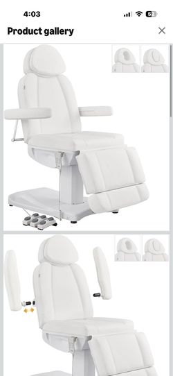 DIR Professional Electric Spa Chair – White