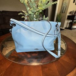 Coach Clarkson Hobo Blue Bag