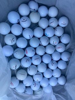 Used golf balls