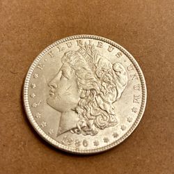 1886 Morgan Silver Dollar
