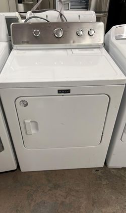 Maytag Electric Dryer – Sensor Dry + Wrinkle Control (White)