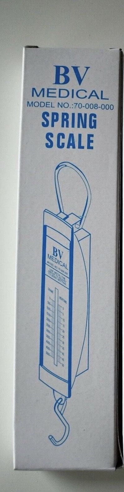 BV Medical Spring Scale. These scales are used for measuring weight or force