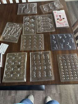Candy molds and baking stuff