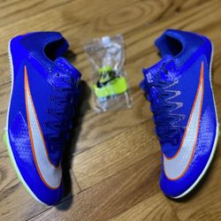 Nike Rival Sprint Track Spikes Racer Blue/Lime Men’s Sz 10.5 New No Box 