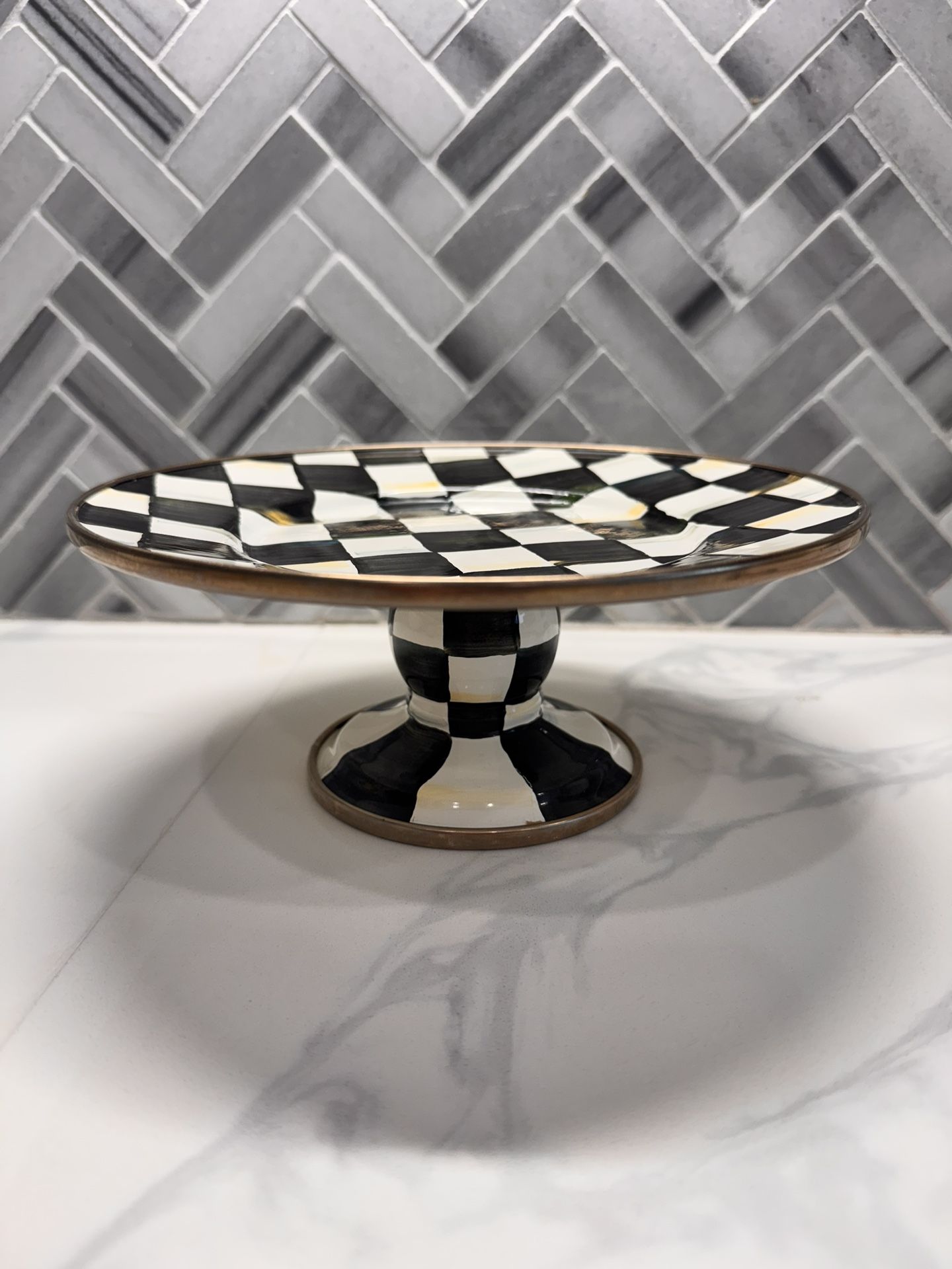 Mackenzie Childs Mini Cake Stand