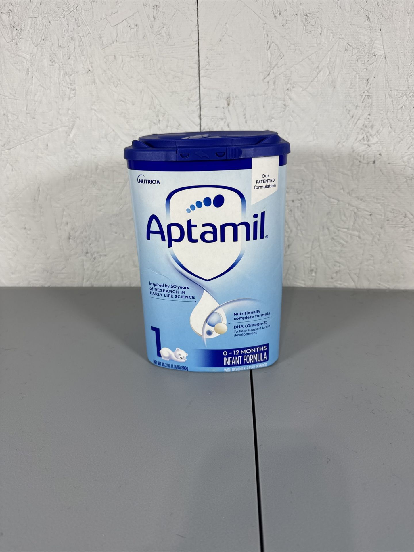 Aptamil Stage 1 Infant Formula 0-12 Months 28.2 OZ New Exp 12/30/2025