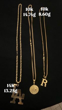 10K gold chains