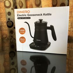 DINERO Electric Gooseneck Kettle, MTS-0804-C03