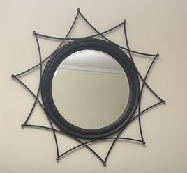 Decorative Wall Mirror, Bronze