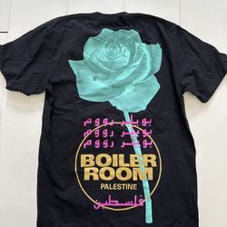 Rare Boiler Room Palestine Shirt Men’s Medium Jersey Discontinued