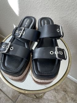 New Black Sandals 