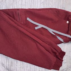 FIGS Women’s Scrub Pants, Maroon, S