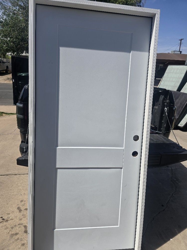 36" X 80" Steel New Exterior Door