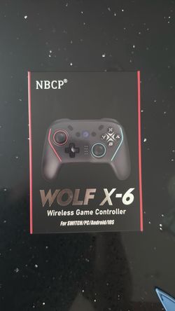 WOLF X-6 Wireless Game Controller (New)