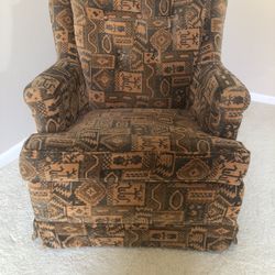Velour  Accent  Chair 