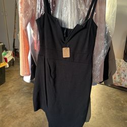 Windsor Black Mini Dress Size Medium