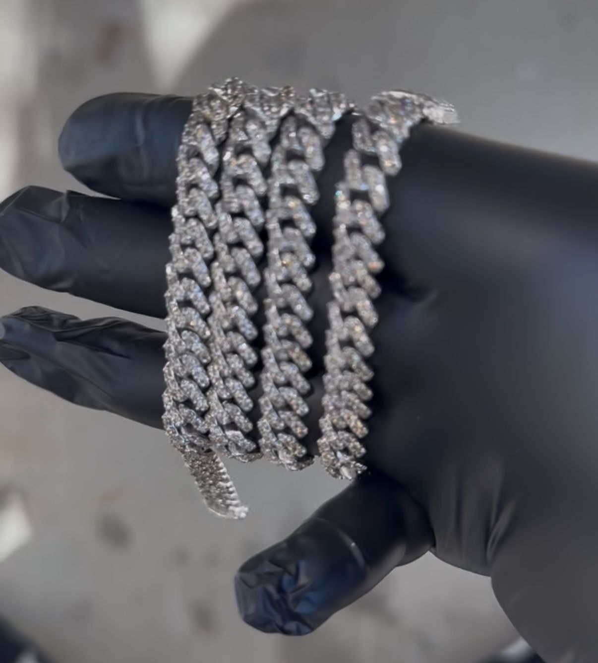 White Gold Diamond Chain