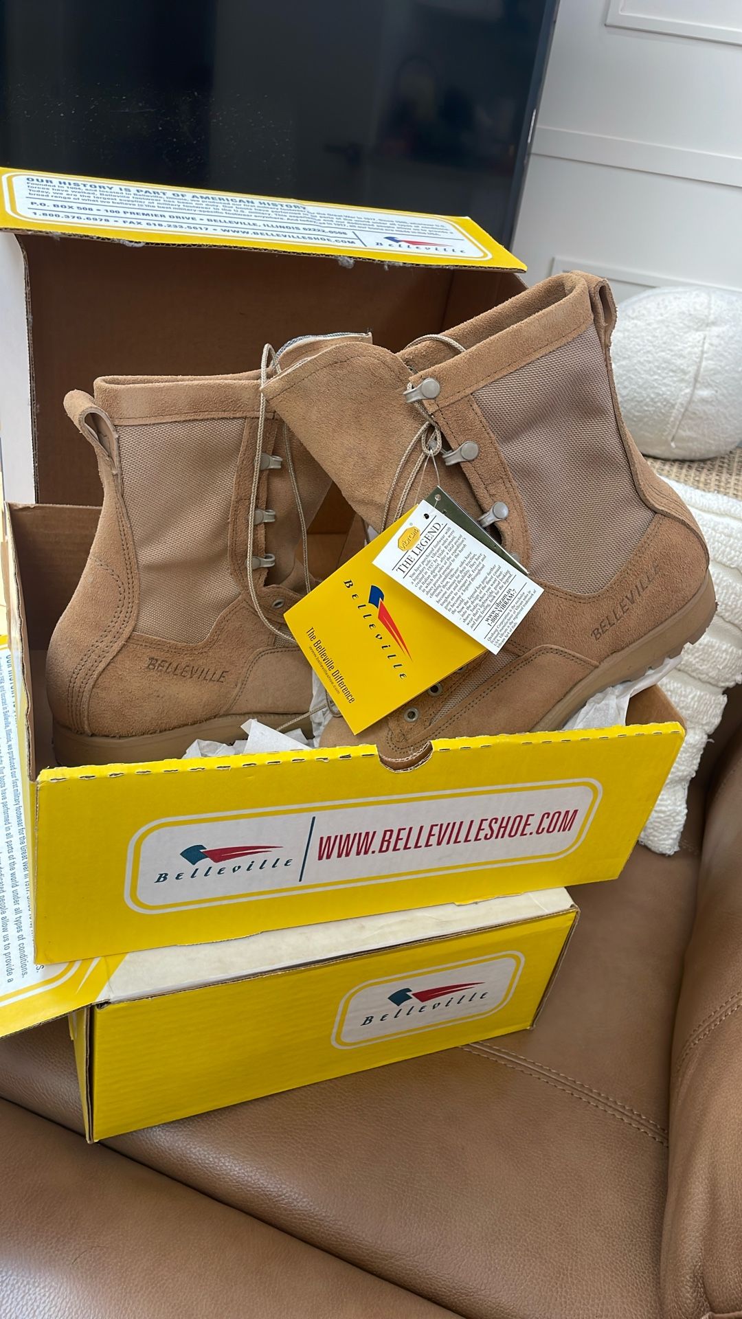 Belleville Infantry Combat Boots Size 8w Women