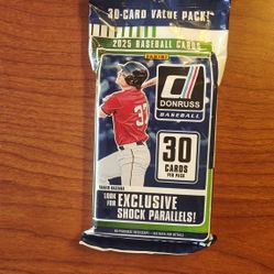 2025 Donruss Baseball 30 Card Pack