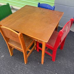 Toddler Table And Chairs 