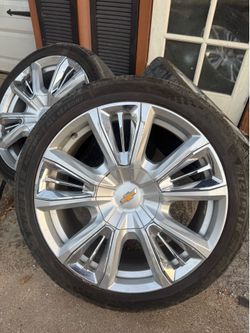 22 inch chevrolet wheels 275/40/22