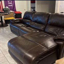 Leather Couch