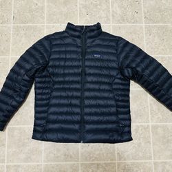 Patagonia Men's Down Sweater Puffer Jacket 84675 Black - Size XL FA24