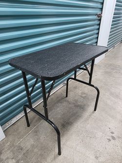 Topeakmart Black 32" Foldable Pet Grooming Table