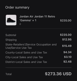 Jordan 11 Gamas