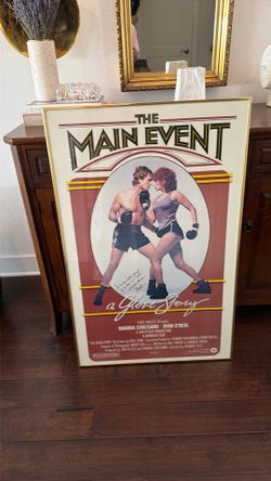 Movie Poster/Vintage Movie Poster/ Barbara Streisand/Boxing