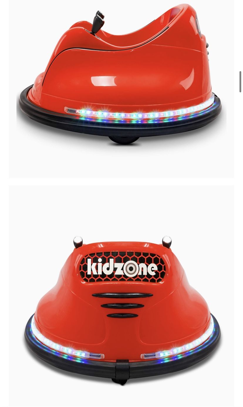 Kidzone Bumper Car w/Remote Control