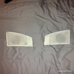 Pair front speaker Covers for cutlass 79-88'