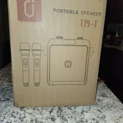 Portable Speaker/Kareoke 