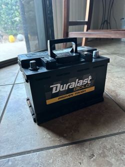 New Duralast Gold Car Battery - H6 / Group Size 48 (730 CCA)