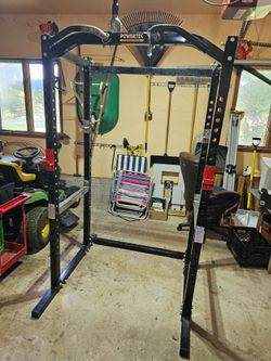 Powertec Light Commerical Olympic 2" power squat rack
