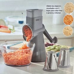 Rallador giratorio 3 en 1