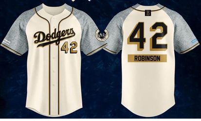 Jackie Robinson Dodger Jersey