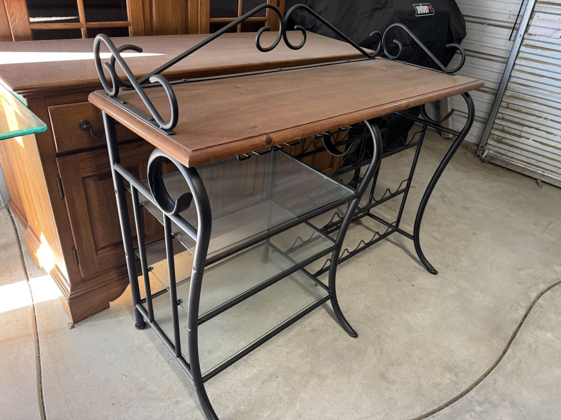 Wine Rack Table