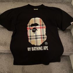 Authentic Bape Burberry Shirt