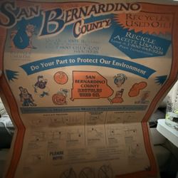 Vintage Cardboard Poster