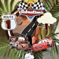 Cars Themed Topper 