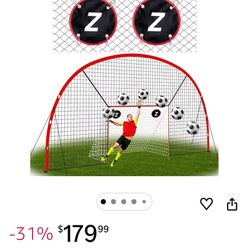 Soccer Goal And Rebounder Net 